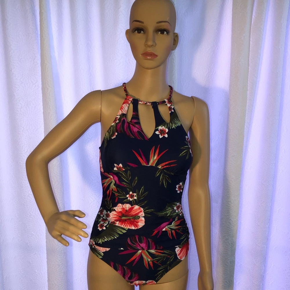 NWT Kona Sol Target One Piece Bathing Swim Suit